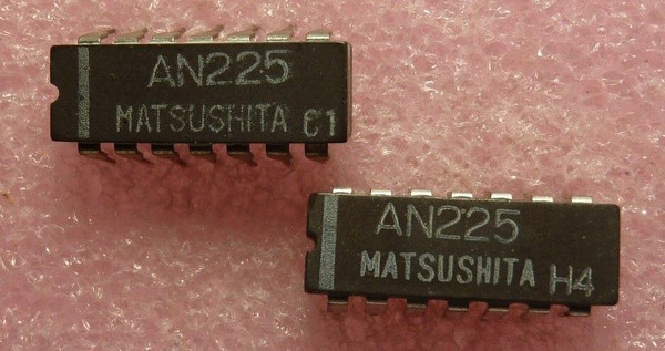 AN225 / IC / DIP / COMPARABLE TO ECG1062, NTE1062 / 2 PIECES /  (qzty)