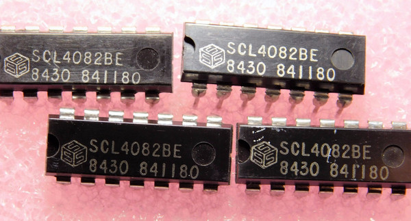 SCL4082BE / IC / DIP / 4 PIECES (qzty)