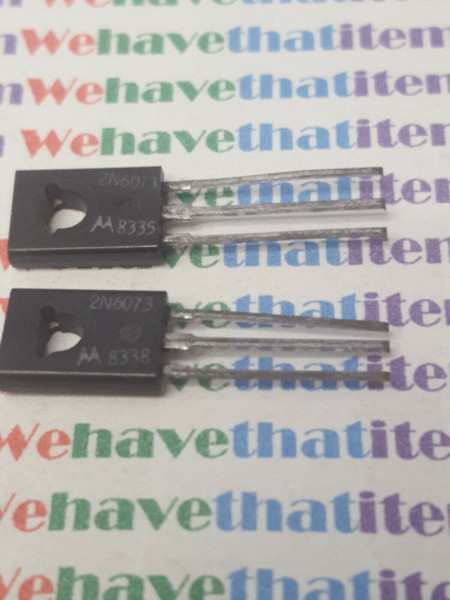 2N6073 / TRANSISTOR / 2 PIECES / (qzty)