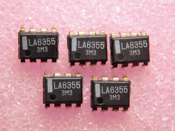 LA6355 / IC / 8 PIN DIP / 5 PIECES (qzty)