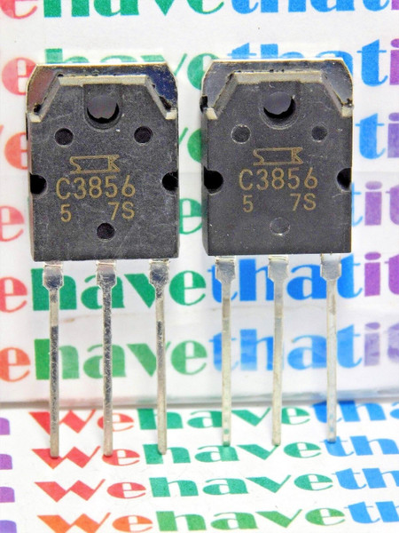 2SC3856 / C3856 / TRANSISTOR / TO3P / 2 PIECES (qzty)
