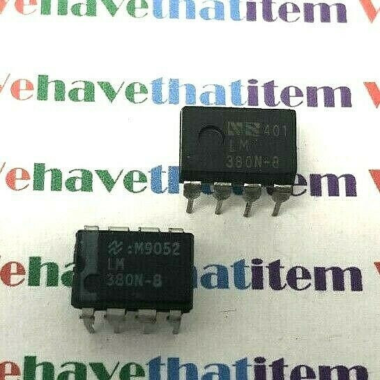 LM380N-8 / IC / DIP / 2 PIECES (qzty)