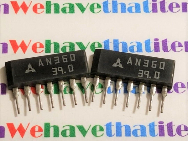 AN360  / IC / SIP / CROSSES TO ECG1223, NTE1223 / 2 PIECES /  (qzty)