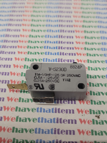 V-5230D  / SWITCH / HONEYWELL / 250V /  1 PIECES (qzty)