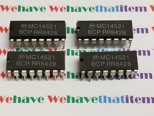 MC14521BCP / IC / DIP / 4 PIECES (qzty)