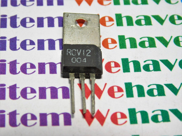 RCV12 / SCR? / TO220 WITH EXTENDED TAB / 1 PIECE (qzty)