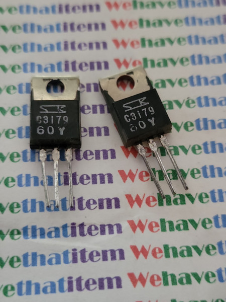 2SC3179 / C3179 / TRANSISTOR / TO220 / SANKEN / 4 PIECES  (qzty)