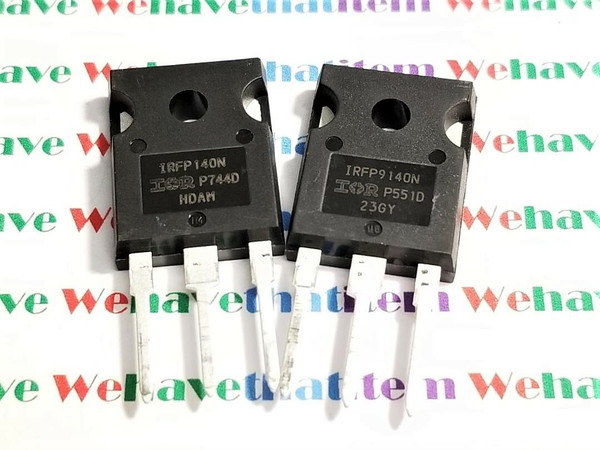 IRFP140N  / FET / TO247 / ORIGINAL / 2 PIECES   (qzty)