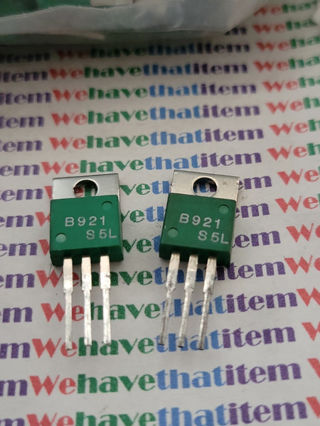 2SB921 / TRANSISTOR / ORIGINAL  / SANYO / NEW / 2 PIECES (qzty)