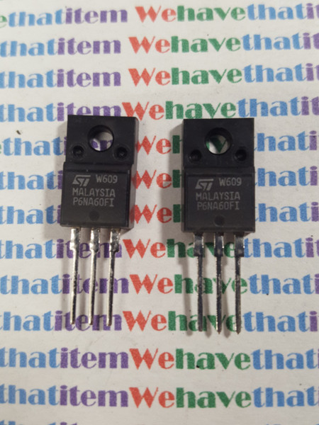 STP6NA60FI/ IC / TRANSISTORS/ 2  PIECES  (qzty)