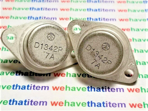 2SD1342P / TRANSISTOR / TO3 / 2 PIECES (QZTY)