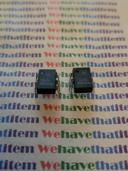 TIL119 / ECG3045 / IC / DIP / GI / 4 PIECES (QZTY)