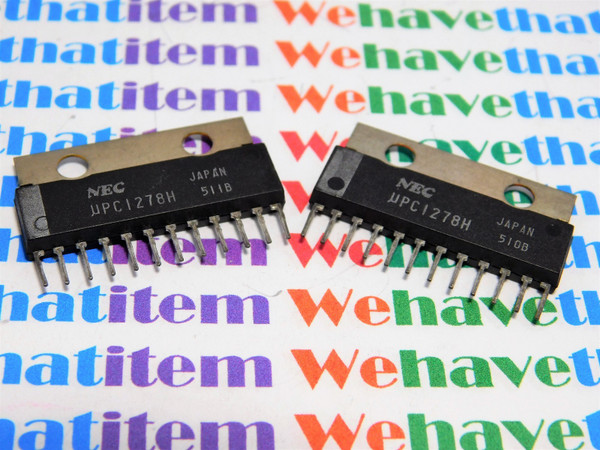 UPC1278H / IC / SIP / 4 PIECES (qzty)