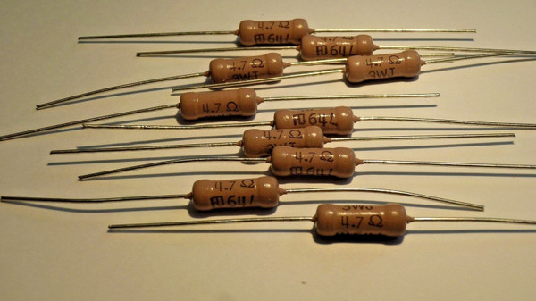 4.7ohm 3w RESISTOR /  AXIAL  RESISTOR / 10 PIECES (qzty)
