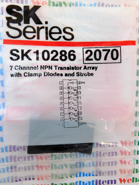 SK10286 /TRANSISTOR ARRAY/ DIP/ COMPARABLE TO ECG2070, NTE2070 / 1 PIECE (qzty)