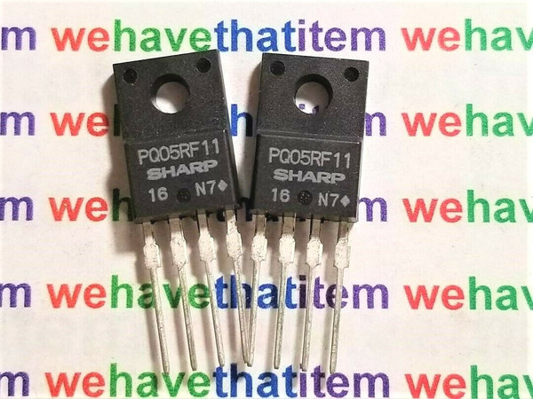 PQ05RF11 / TO220 / VOLTAGE REGULATOR / 2 PIECES /  (qzty)