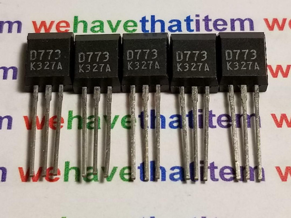 2SD773 /  PART MARKED 773 / TRANSISTOR / 5 PIECES (qzty)