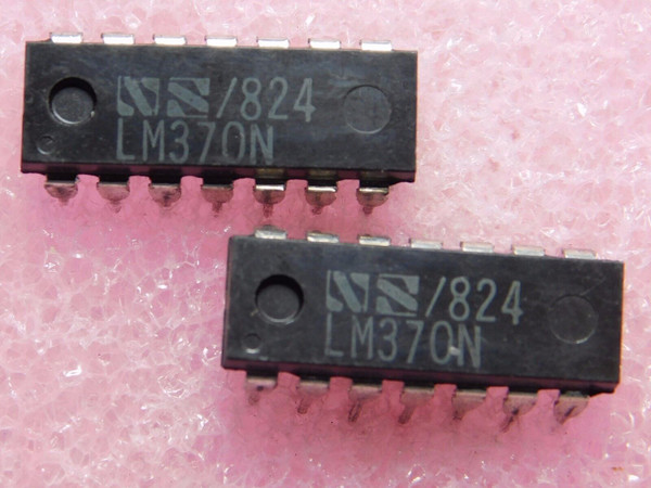LM370N / IC / DIP / 2 PIECES  (qzty)