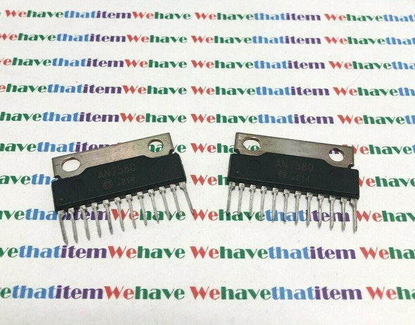 AN7580 / IC / SIP / 2 PIECES /  (qzty)