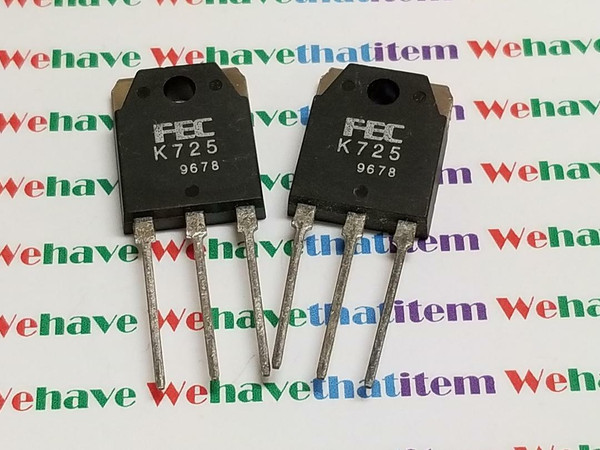 2SK725 / FET  / 2 PIECES (QZTY)