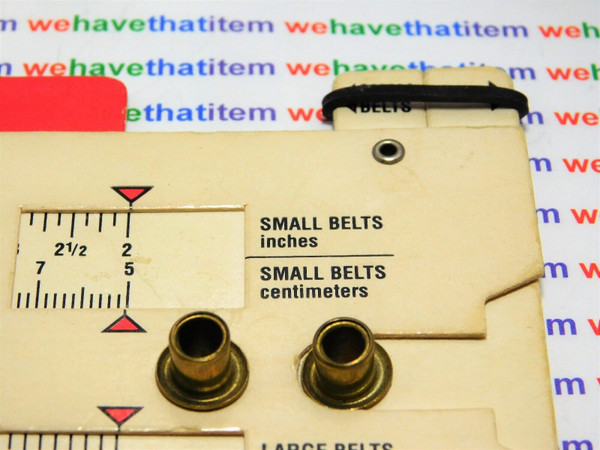 SBM1.73 / SQUARE BELT/ 6 PIECES /  (qzty)