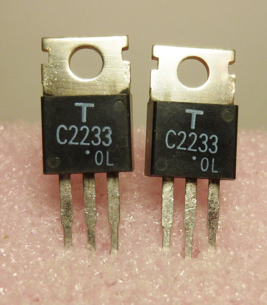 2SC2233 / TRANSISTOR  / 2 PIECES (QZTY)