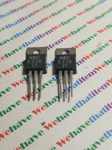 2SK338 / K338 / FET / TO92 /  LEADS / 2 PIECES (qzty)