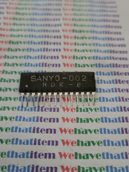 SANYO-012  / SANYO / RARE / SIP / 1 PIECE (qzty)