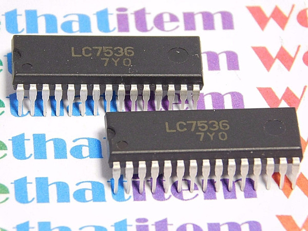 LC7536 / IC / DIP / 2 PIECES /  (qzty)