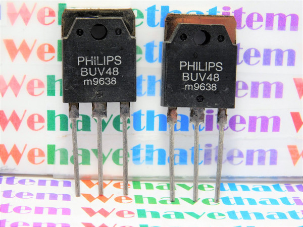 BUV48C / TRANSISTOR / TO247 / 2 PIECES (QZTY)