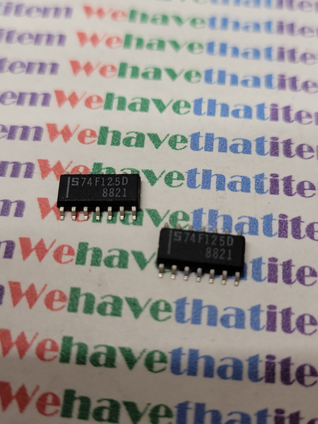 S74F125D  / SURFACE MOUNT / MOSFET / 2 PIECES (qzty)