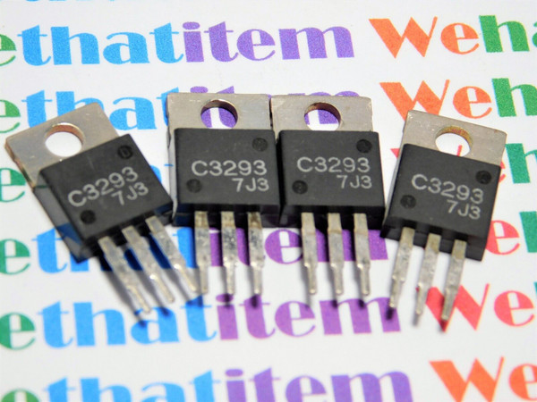 2SC3293 / C3293 / TRANSISTOR / TO220 / 4 PIECES  (qzty)