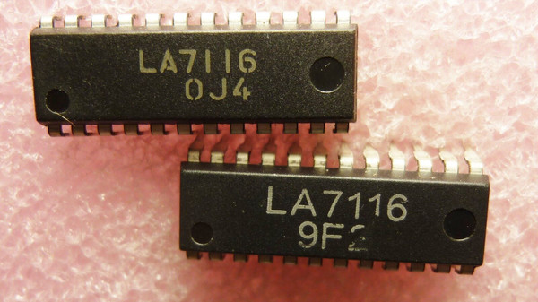 LA7116 / IC / DIP / 2 PIECES (QZTY)
