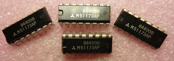 M51173AP / IC / DIP / 4 PIECES (QZTY)