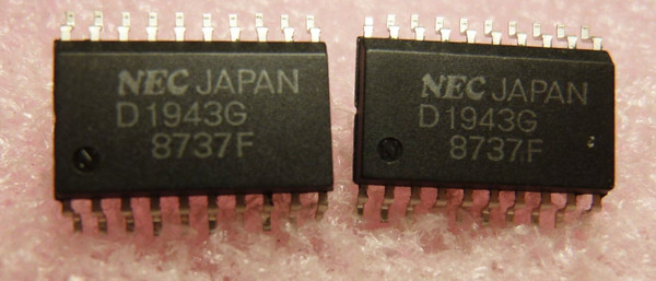 UPD1943G / RCA#161935 / PART MARKED D1943G / SURFACE MOUNT / 2 PIECES (QZTY)