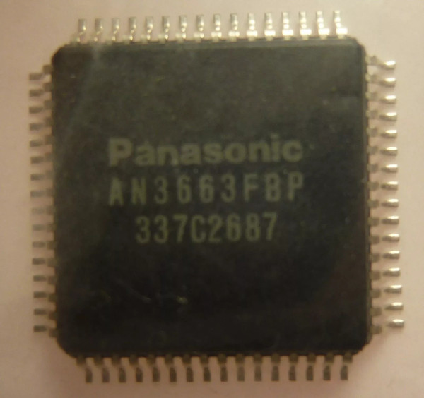 AN3663FBP / RCA 262877 / SURFACE MOUNT / IC / 1 PIECE  (qzty)