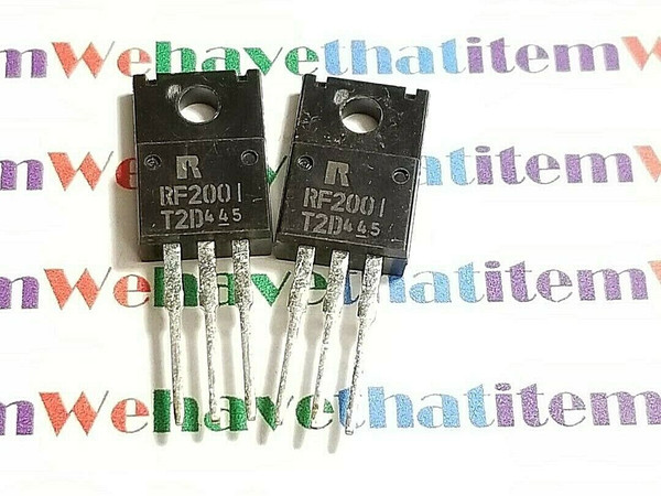 RF2001T2D / TO220 / FAST SWITCHING DIODE / 2 PIECES (qzty)