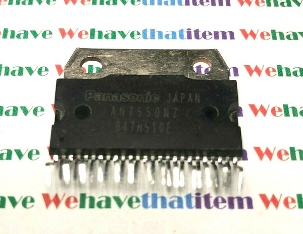 AN7550NZ / IC / PANASONIC / SIP / 2 PIECES  (qzty)