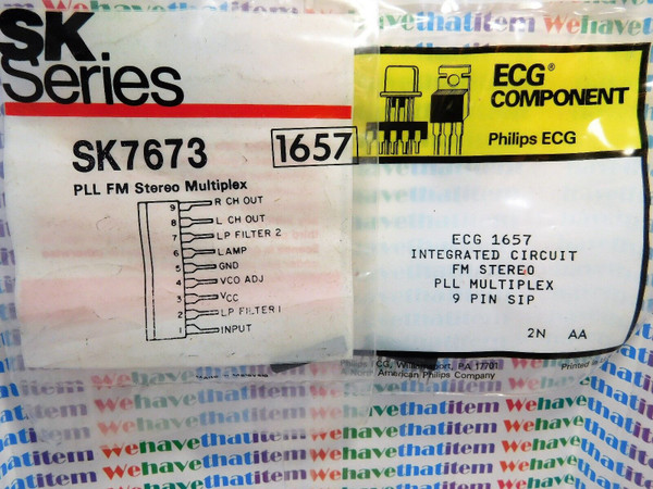 SK7673 / ECG1675 / IC / SIP / COMPARABLE TO NTE1675 /1 PIECE EACH =2 PIECE(qzty)
