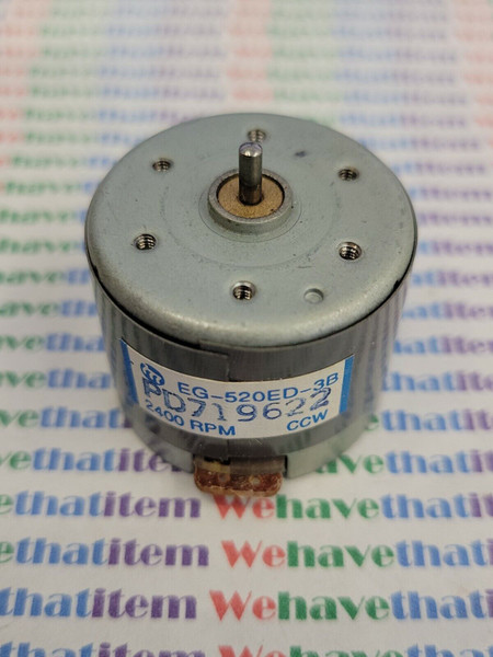 EG-520ED-3B / DC MOTOR / 12v 2400rpm / 1 PIECE / (qzty)