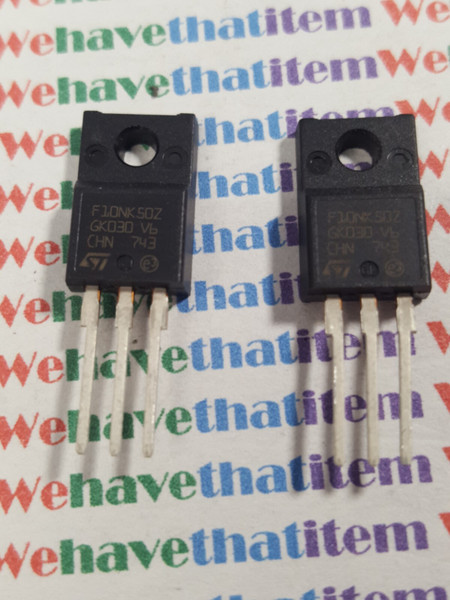 stf10nk50z0/ IC / TRANSISTORS/ 2  PIECES  (qzty)