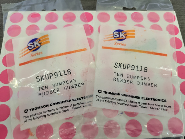 SKUP9118 / RUBBER BUMPER / 20 PIECES (qzty)