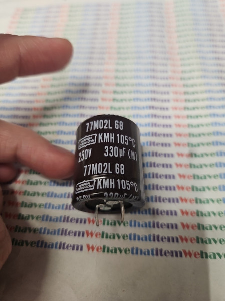 250v 330uf /  105 DEGREE / ELECTROLYTIC CAPACITOR / NIPPON / 1 PIECES (qzty)
