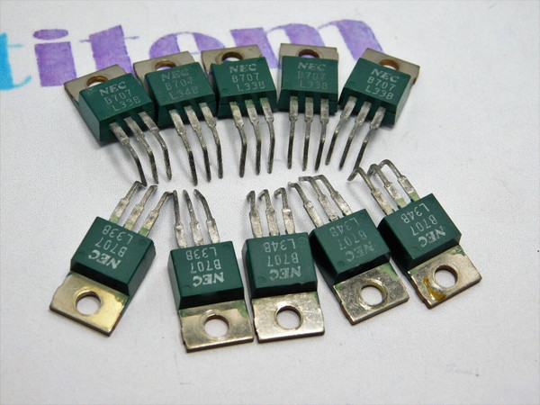 2SB707 / B707 / TRANSISTOR / TO220 / 10 PIECES (qzty)