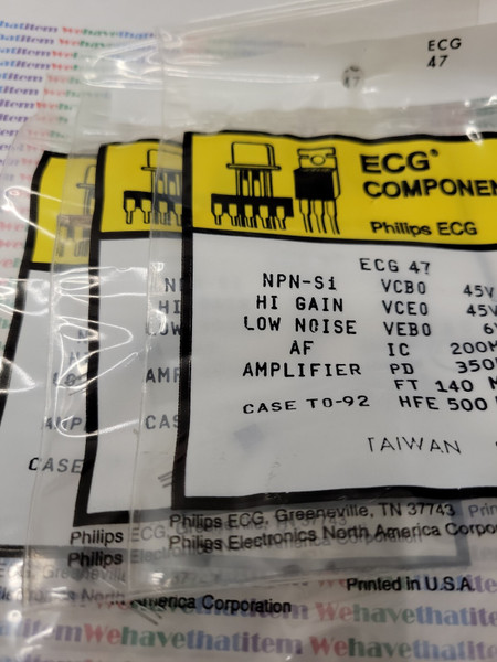 ECG48 / DIFFERENTIAL AMP / NTE   / 1 PIECE (qzty)