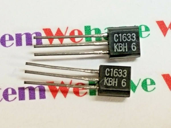 2SC1633 / TRANSISTOR  / TO92 / 2 PIECES  (qzty)