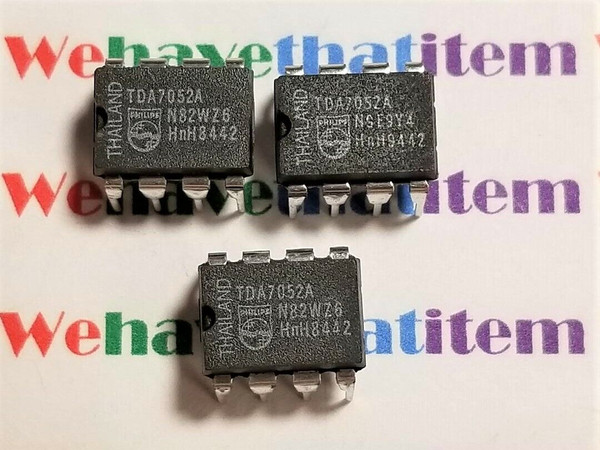 TDA7052A / IC / DIP / 3 PIECES  (qzty)