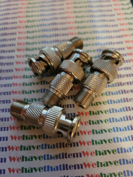 BNC MALE TO FEMALE CONNECTOR  / 3056 / 5 PIECES (qzty)