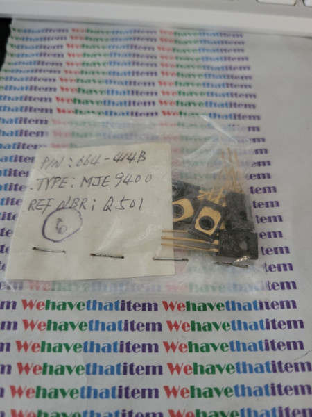 MJE13002 / TRANSISTOR  / GOLD PINS /  2 PIECES (QZTY)