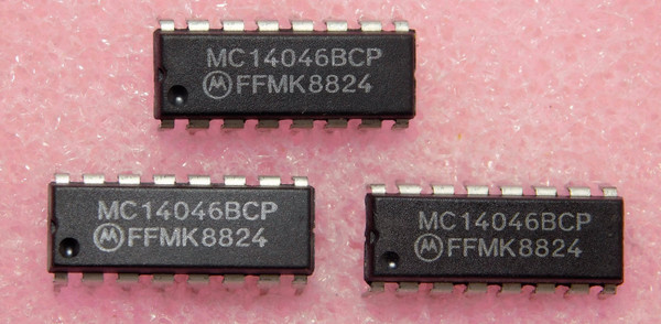 MC14046BCP / IC / DIP / 20 PIECES / TUBE / QZTY